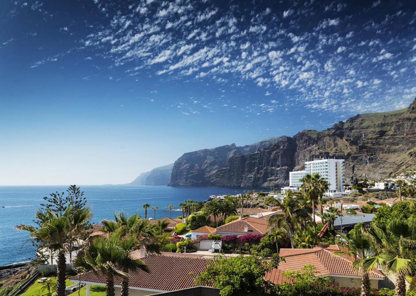 Sea View Apartment Deja Blue - Los Gigantes Пуерто де Сантяго Екстериор снимка