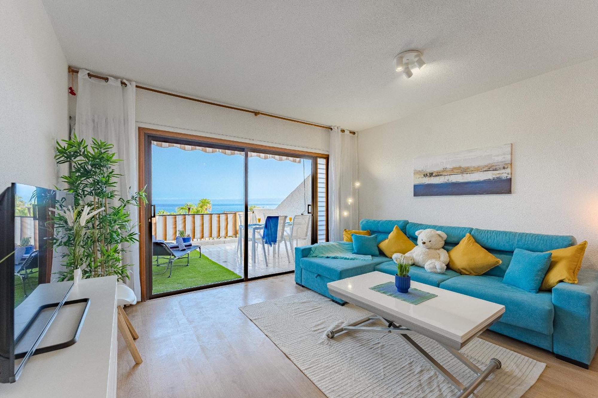 Sea View Apartment Deja Blue - Los Gigantes Пуерто де Сантяго Екстериор снимка